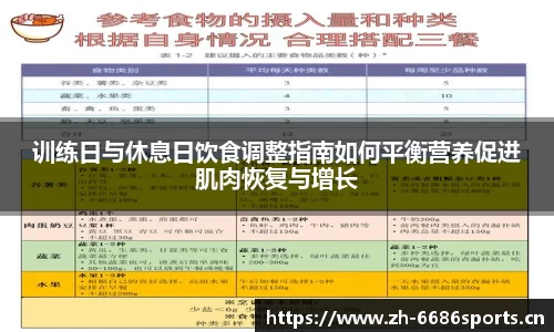 训练日与休息日饮食调整指南如何平衡营养促进肌肉恢复与增长