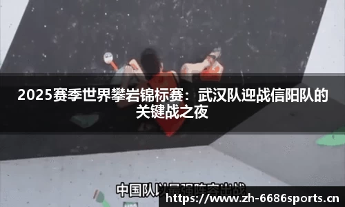2025赛季世界攀岩锦标赛：武汉队迎战信阳队的关键战之夜